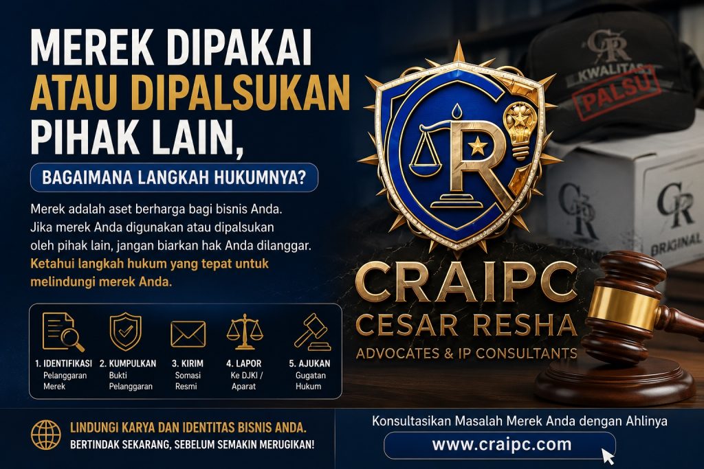 Merek Dipakai Dipalsukan